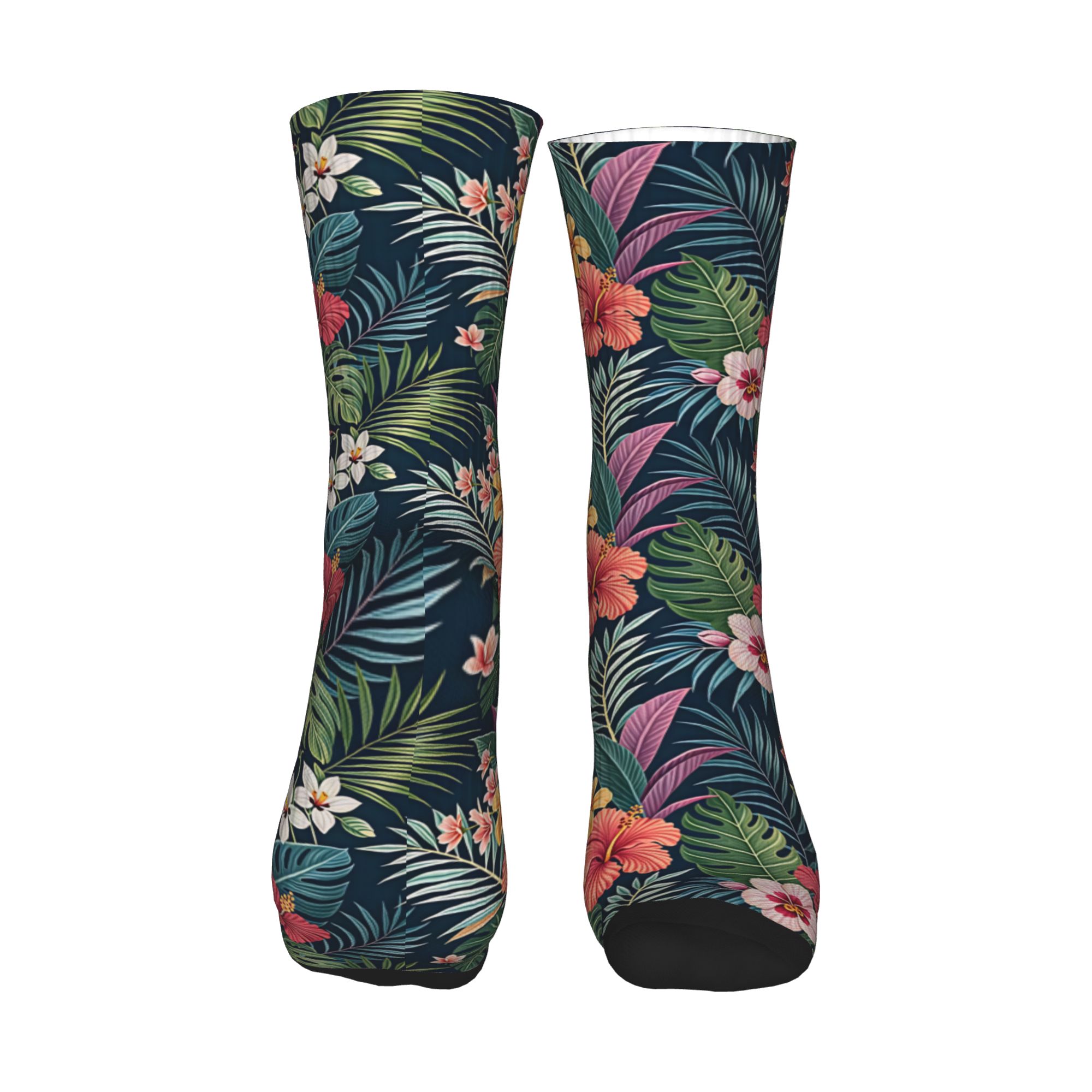 Fun Mens Hawaiian Hibiscus Plu - Dress Sock Men recension och pris