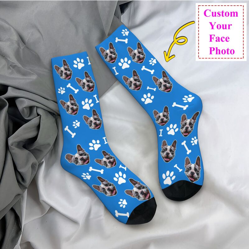 Novelty Men's Custom Dog Dress - Dress Sock Men recension och pris