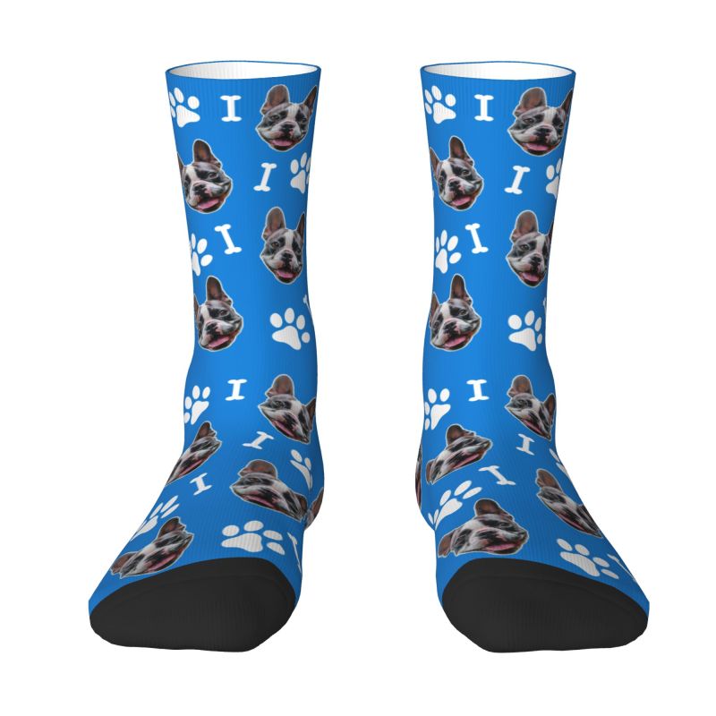 Novelty Men's Custom Dog Dress - Dress Sock Men recension och pris