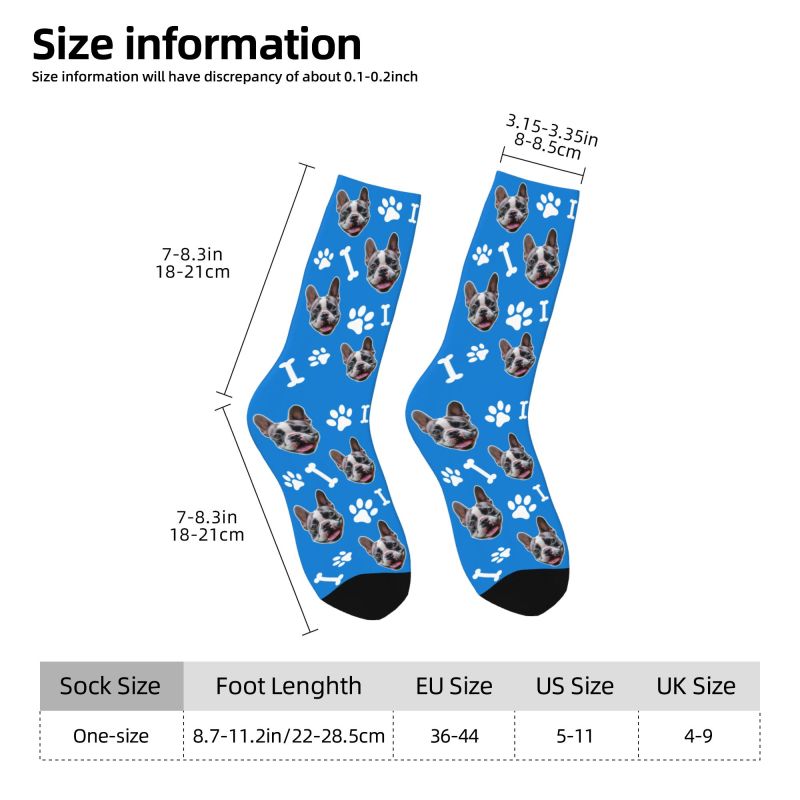 Novelty Men's Custom Dog Dress - Dress Sock Men recension och pris